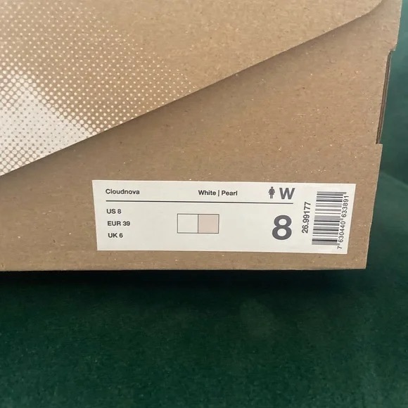 ON Cloudnova Women Shoes White/Pearl - Picture 6 of 10